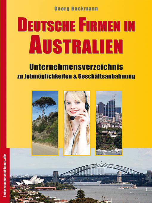 Upplýsingar um Deutsche Firmen in Australien eftir Georg Beckmann - Biðlisti